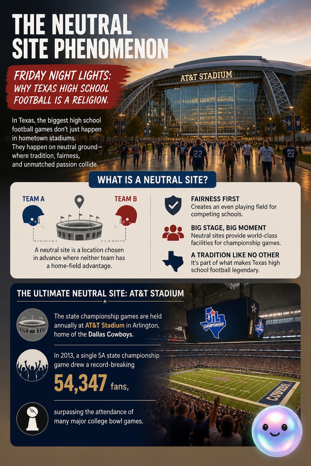 The neutral site phenomenon