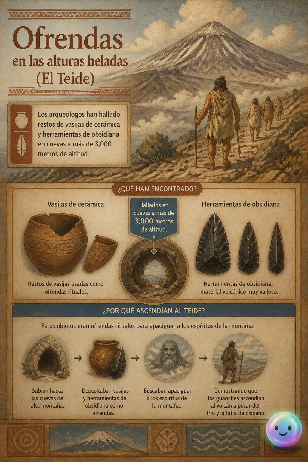 Ofrendas en las alturas heladas