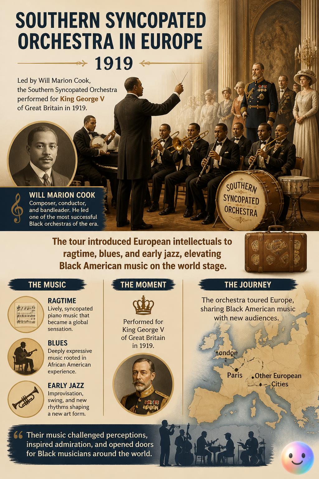 Southern syncopated orchestra in Europe