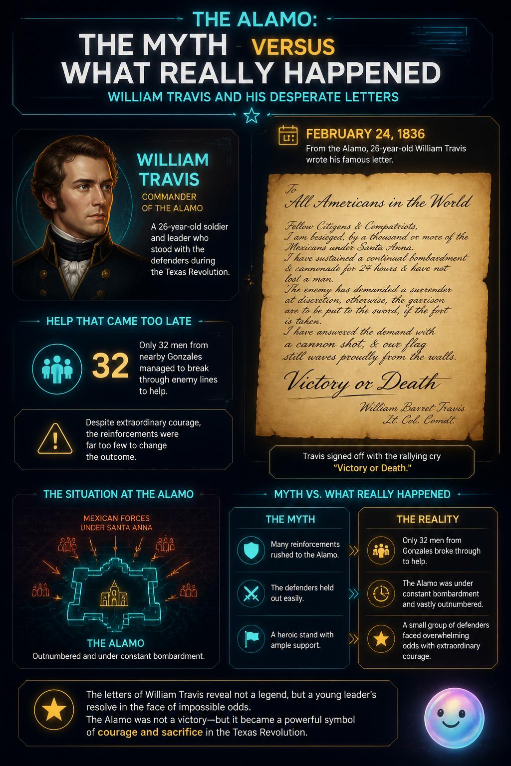 William Travis and his desperate letters