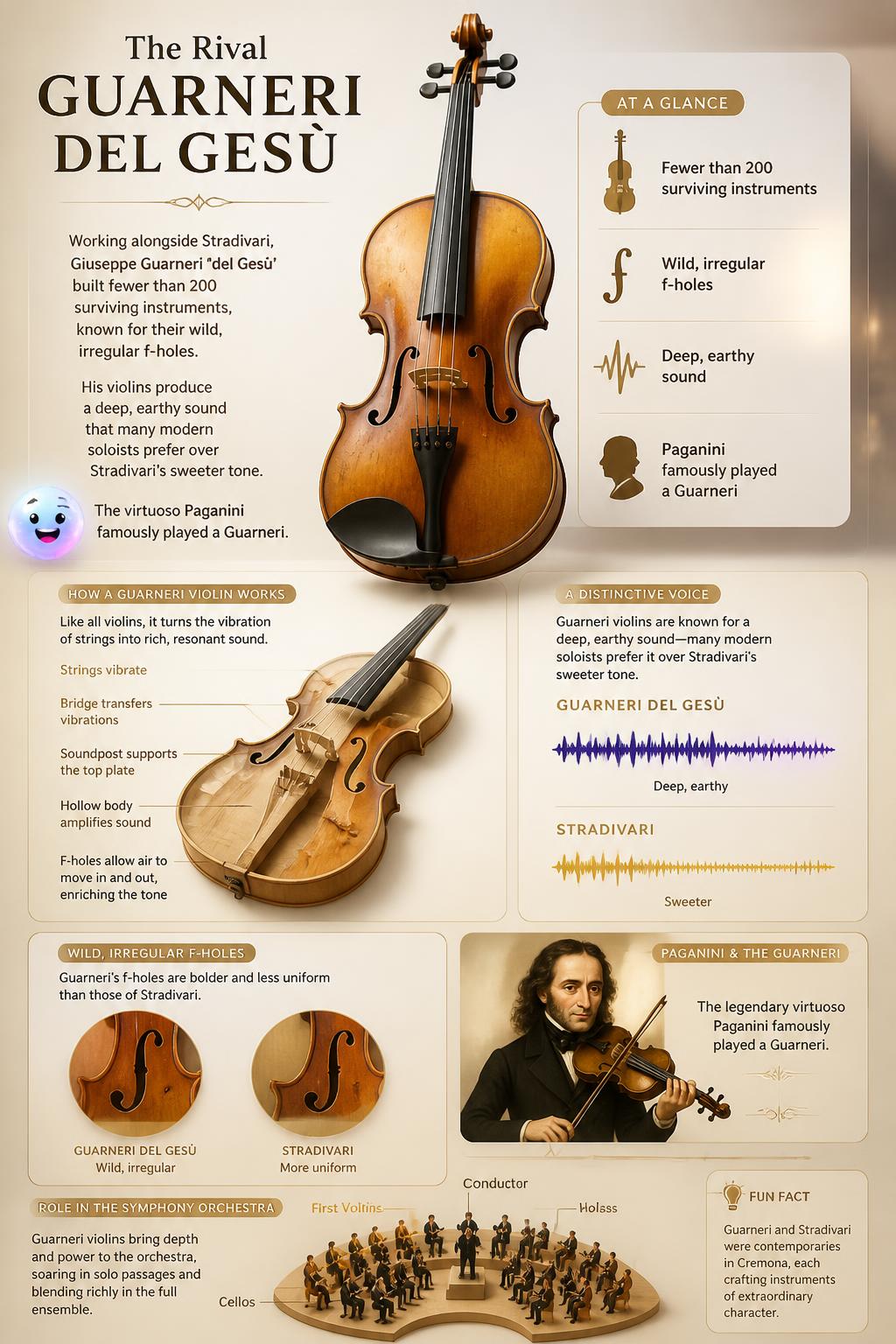 The rival Guarneri del Gesu