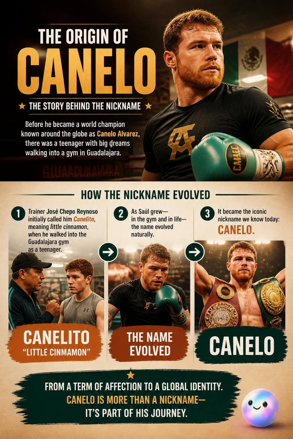 The origin of the nickname Canelo
