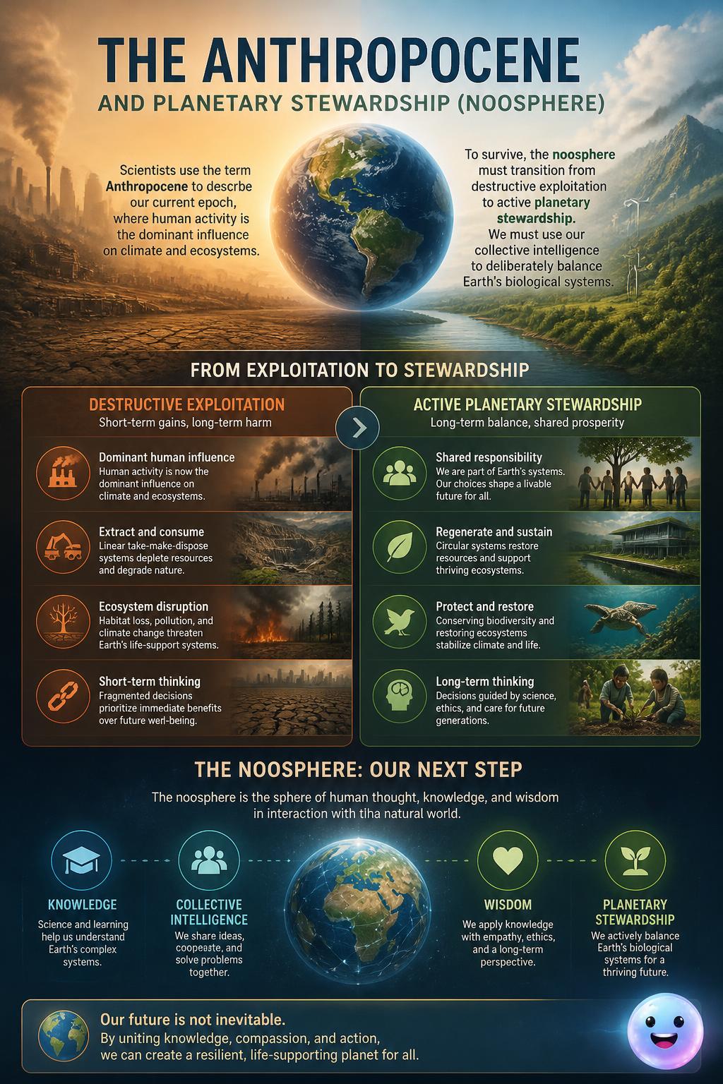 The anthropocene and planetary stewardship