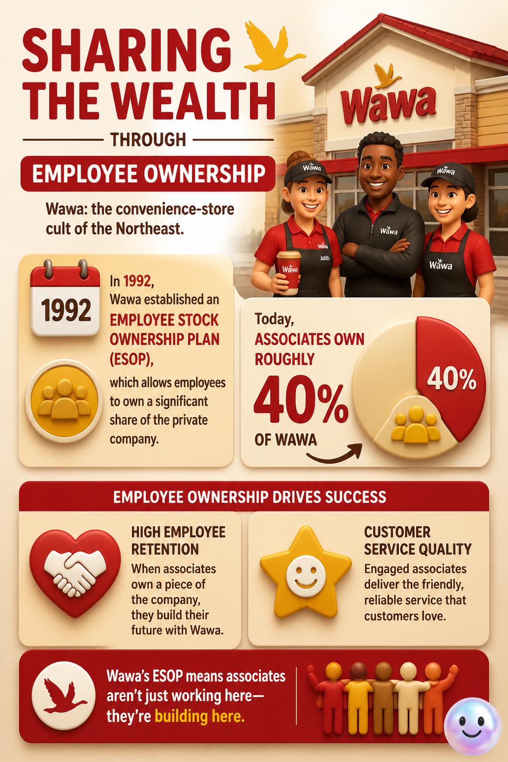 Sharing the wealth through employee ownership