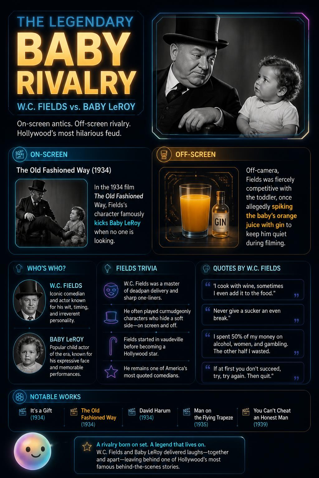 The legendary baby rivalry
