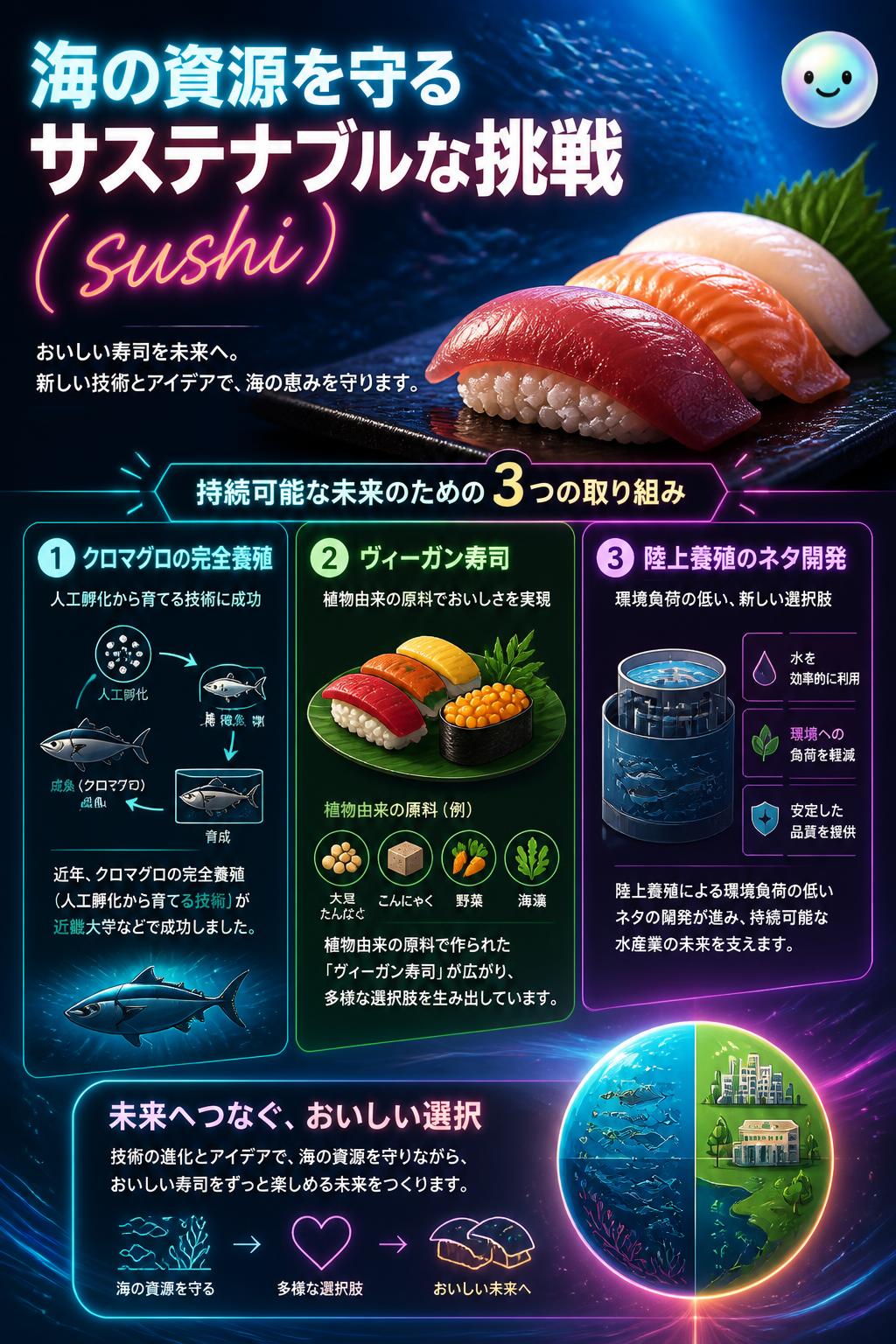 海の資源を守るサステナブルな挑戦