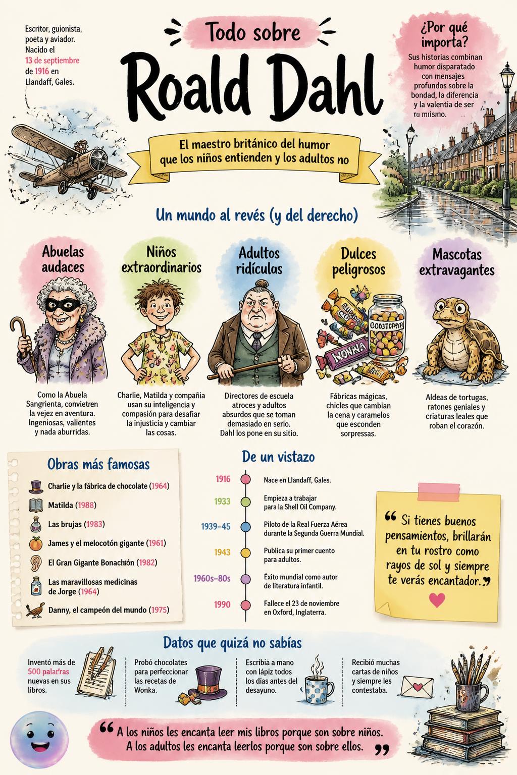 El heredero de Roald Dahl