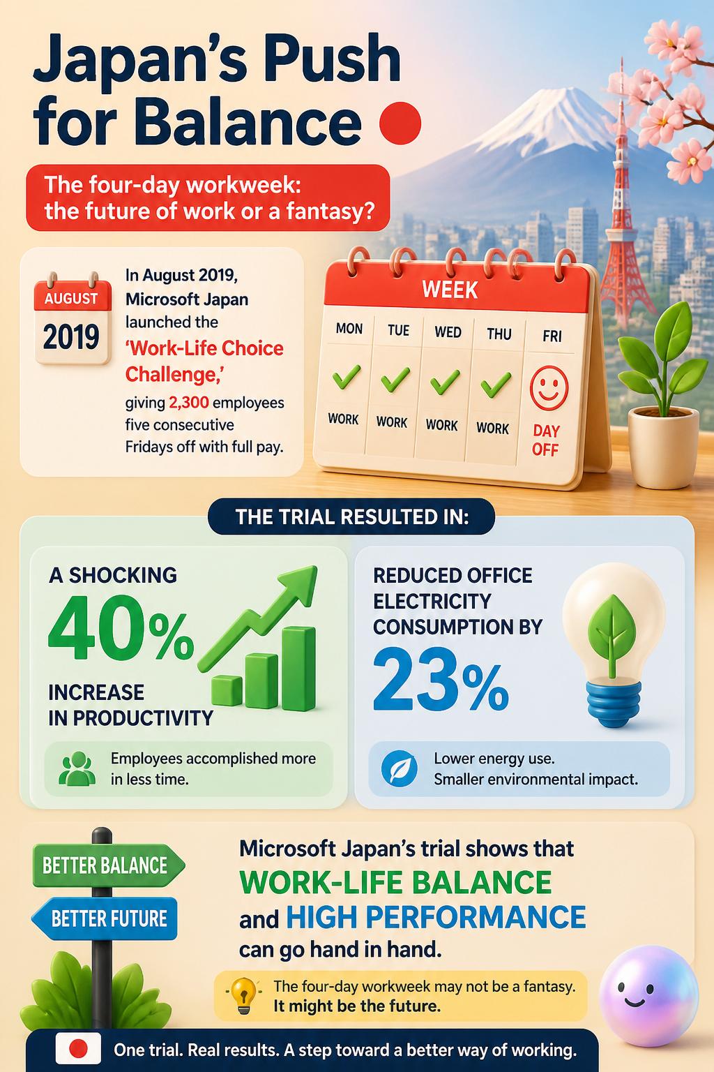 Japan's push for balance