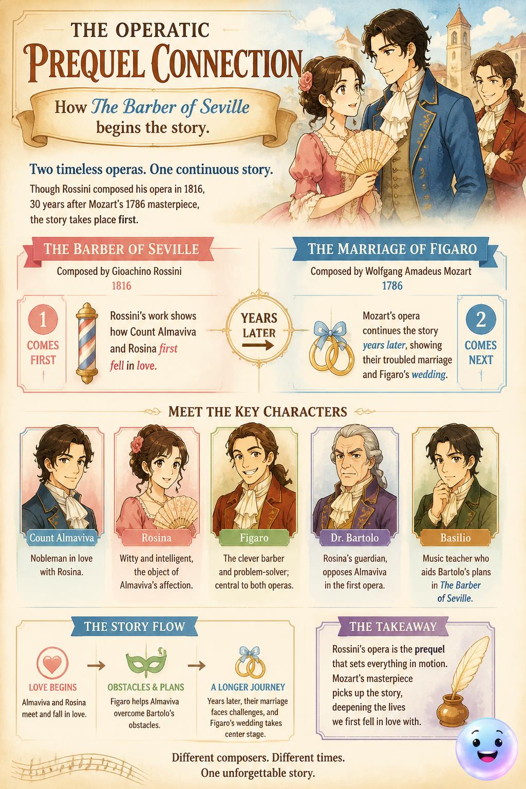 The operatic prequel connection