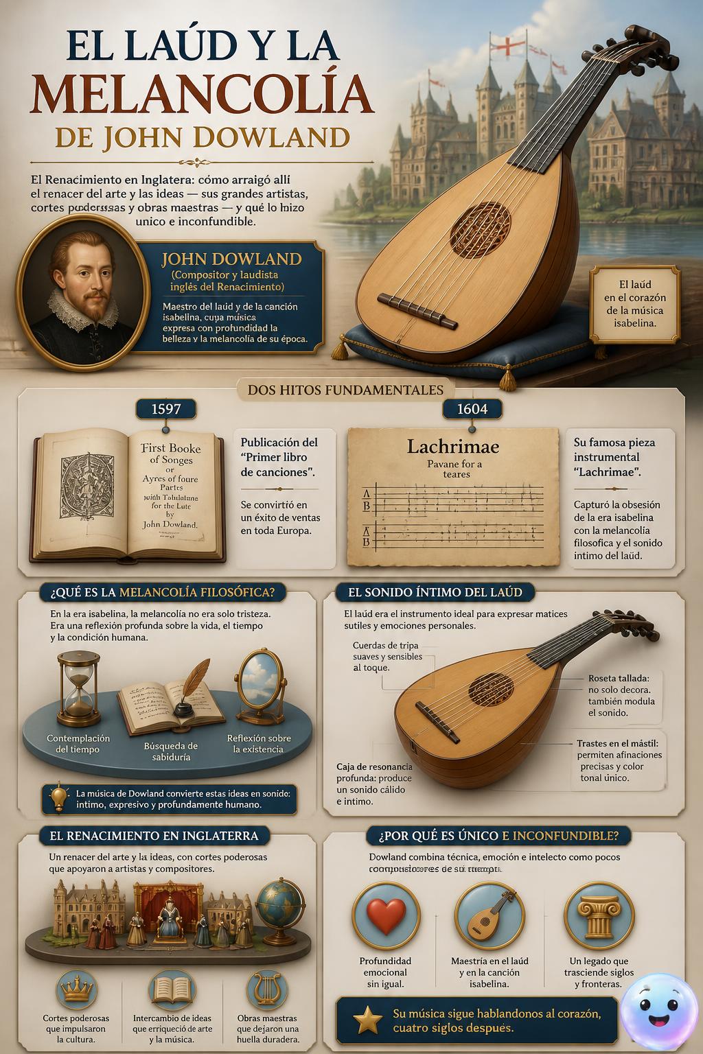 El laúd y la melancolía de John Dowland