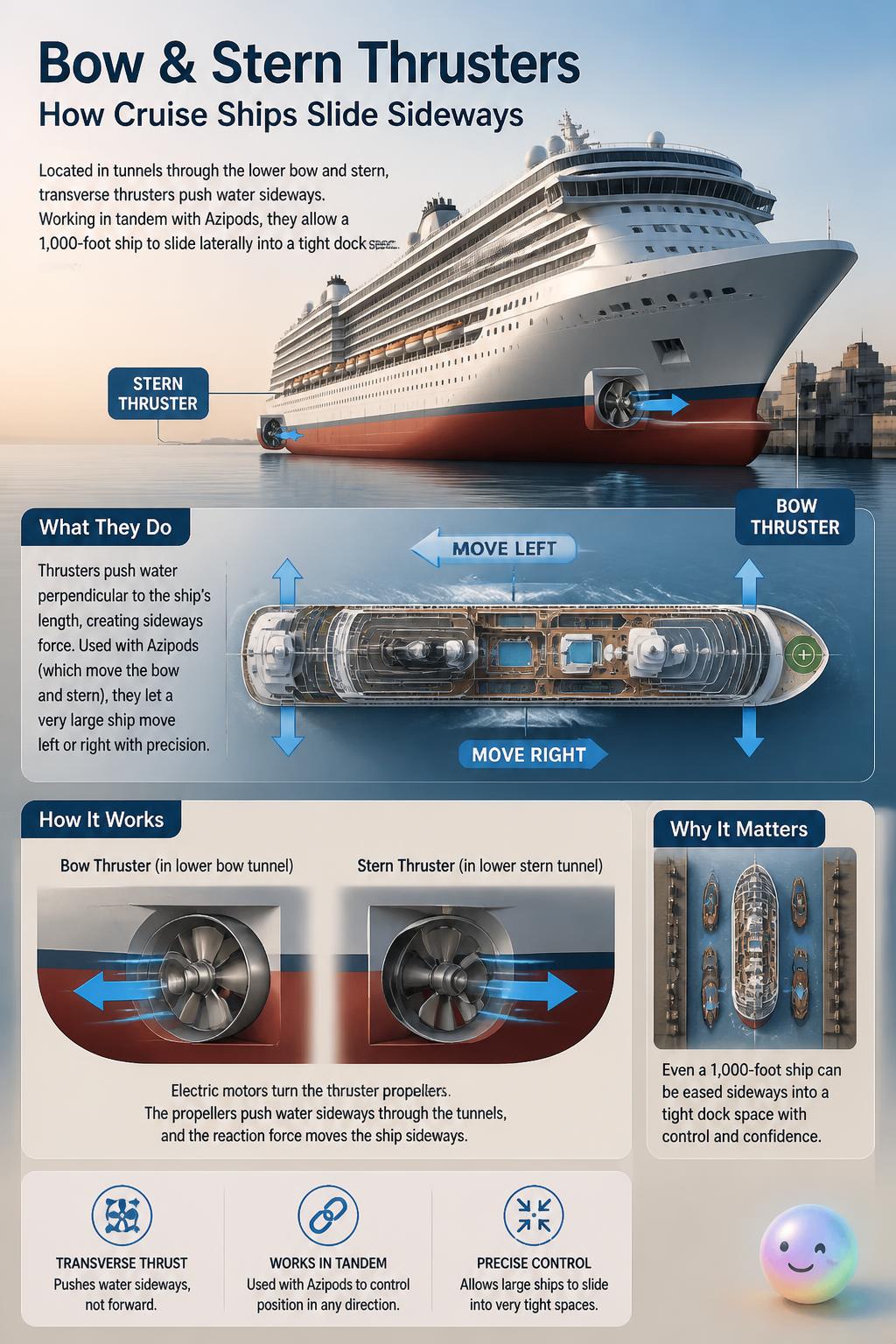 Bow and stern thrusters