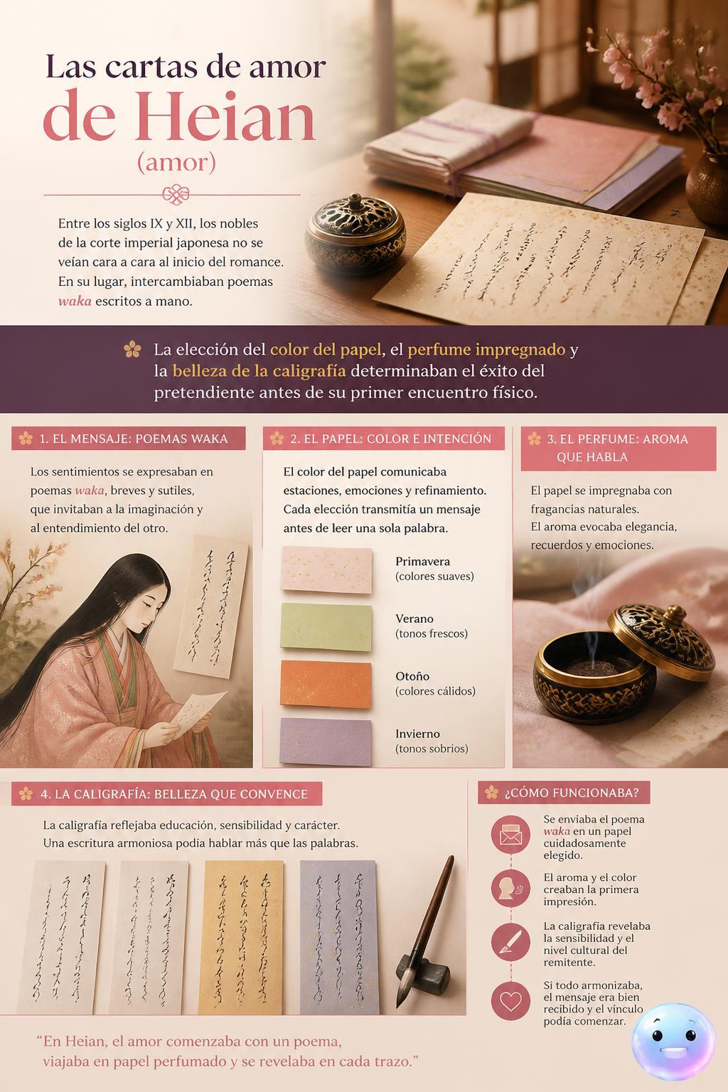 Las cartas de amor de Heian
