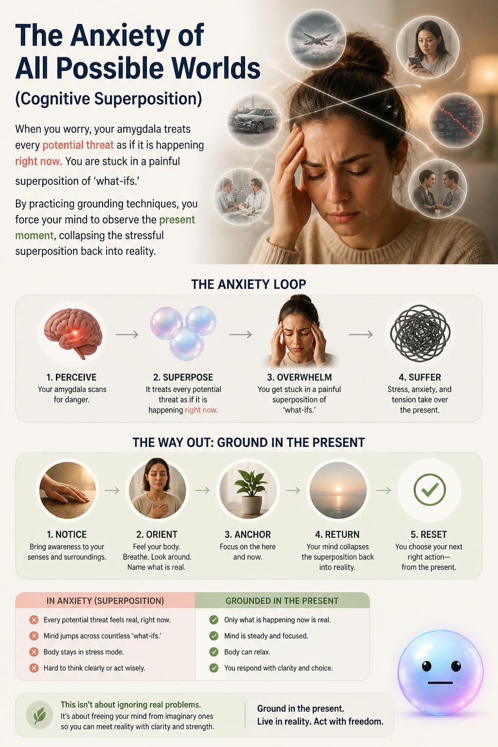 The anxiety of all possible worlds