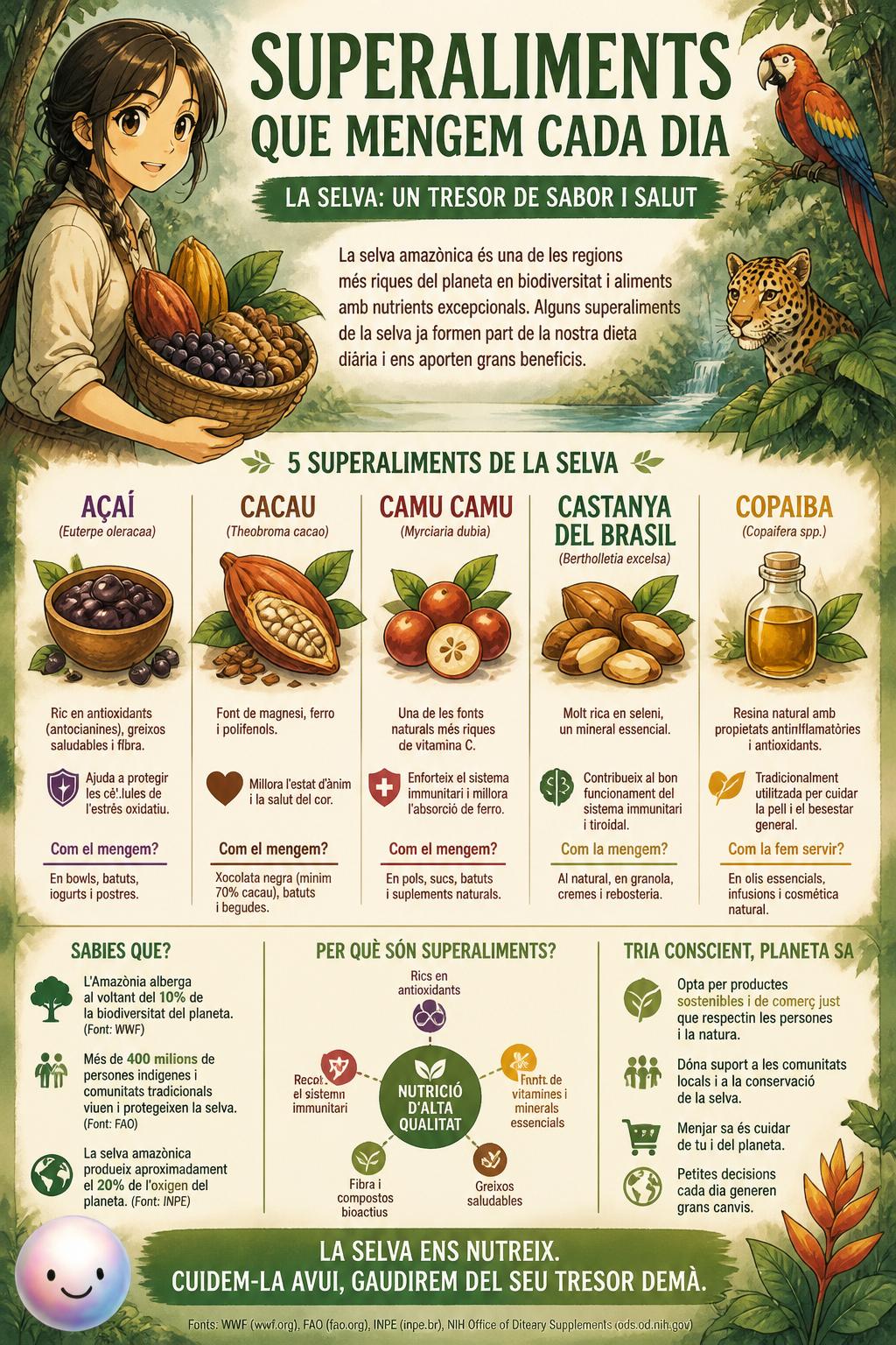 Superaliments que mengem cada dia