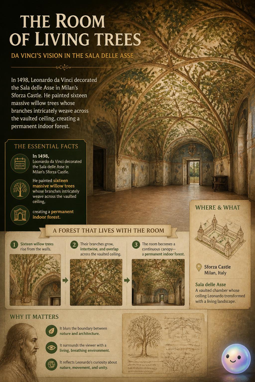 The room of living trees