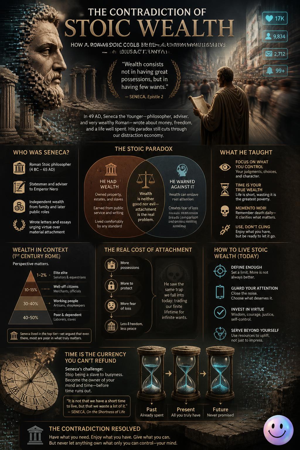 The contradiction of Stoic wealth