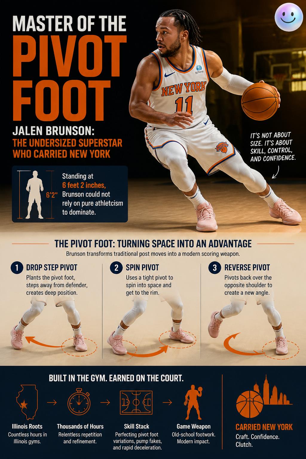 Master of the pivot foot