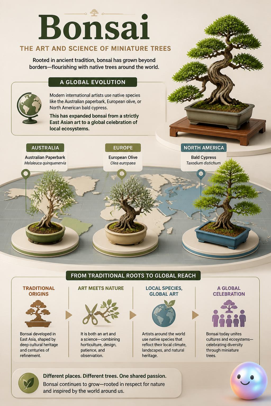 The modern global evolution of bonsai