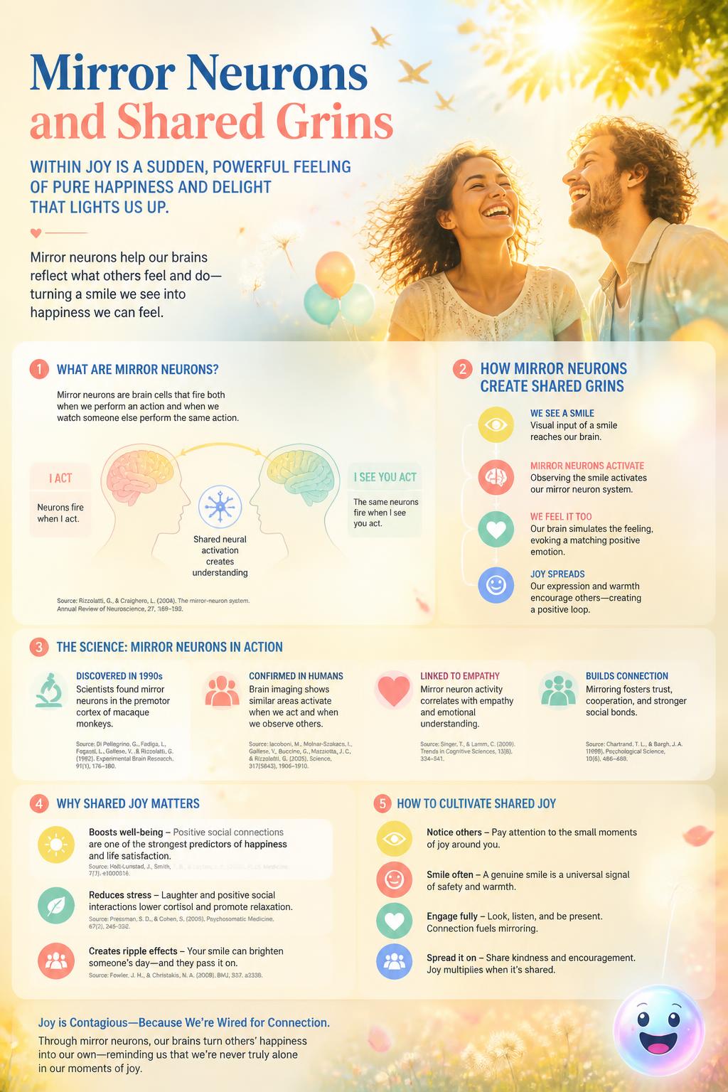 Mirror neurons and shared grins