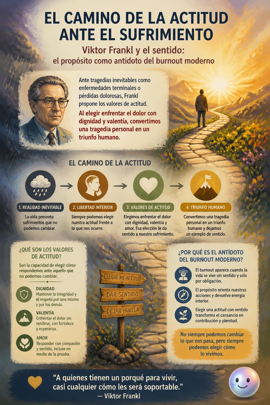 El camino de la actitud ante el sufrimiento