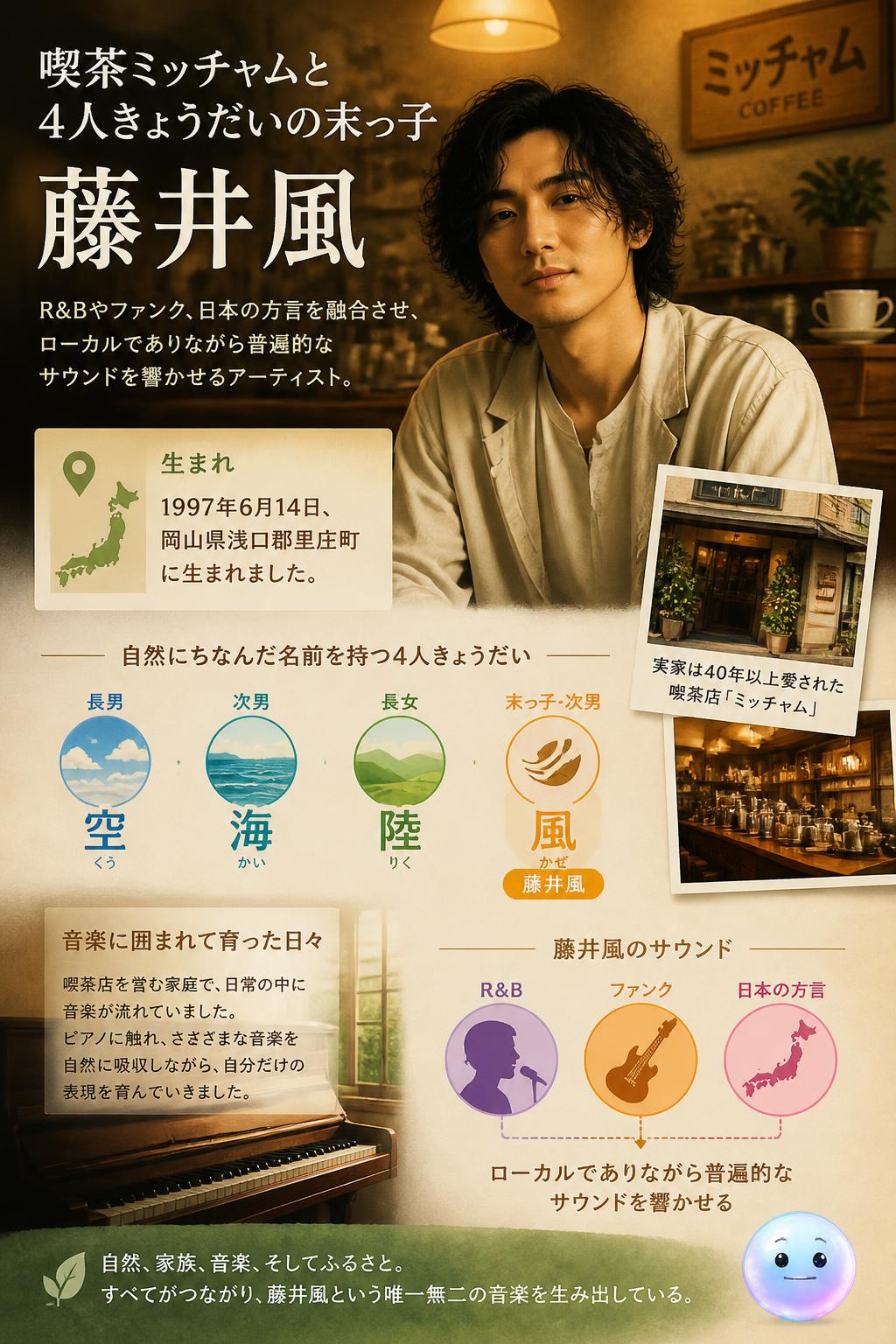 喫茶ミッチャムと4人きょうだいの末っ子