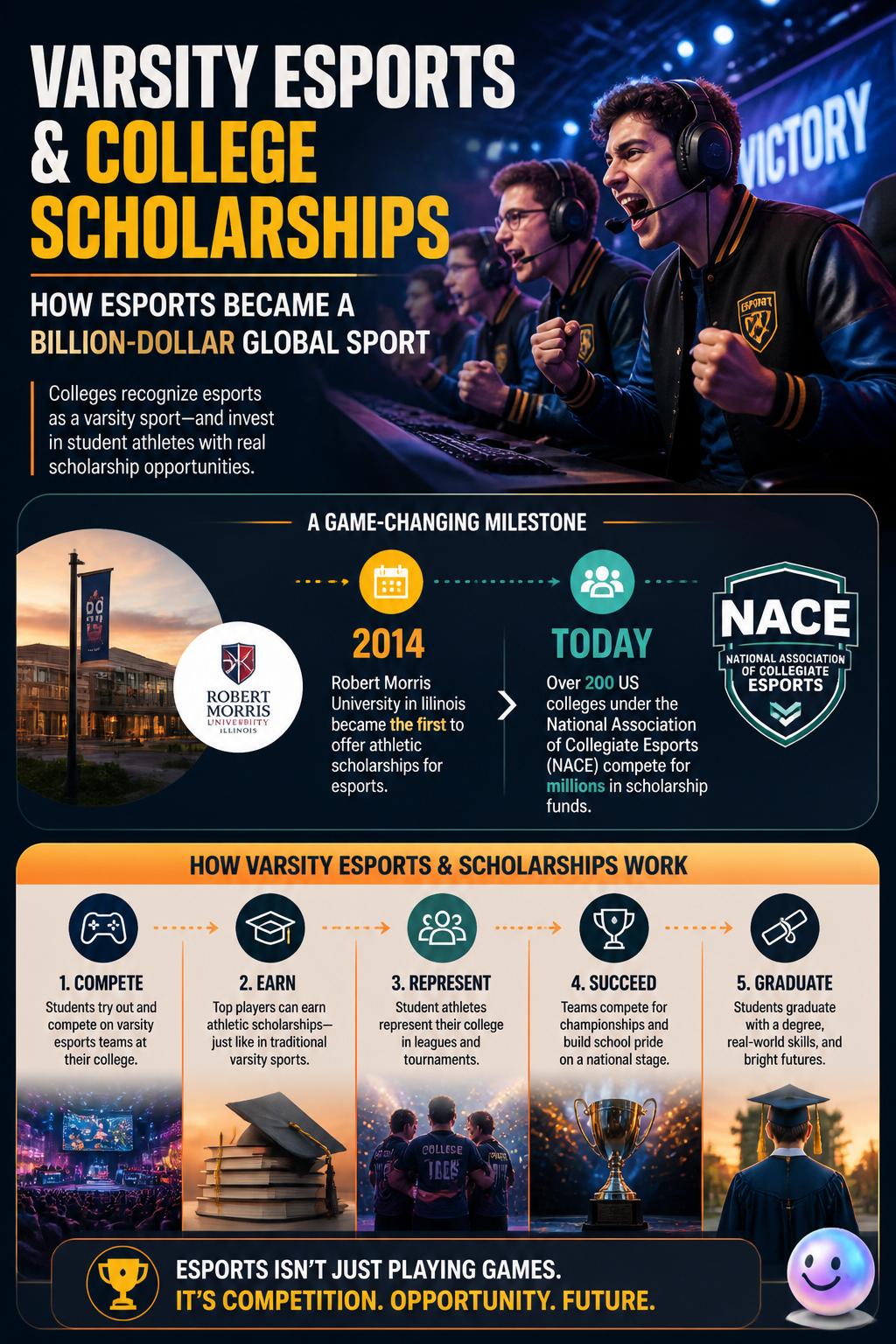 Varsity esports and college scholarships