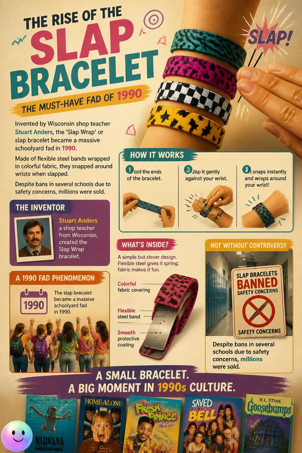 The rise of the slap bracelet