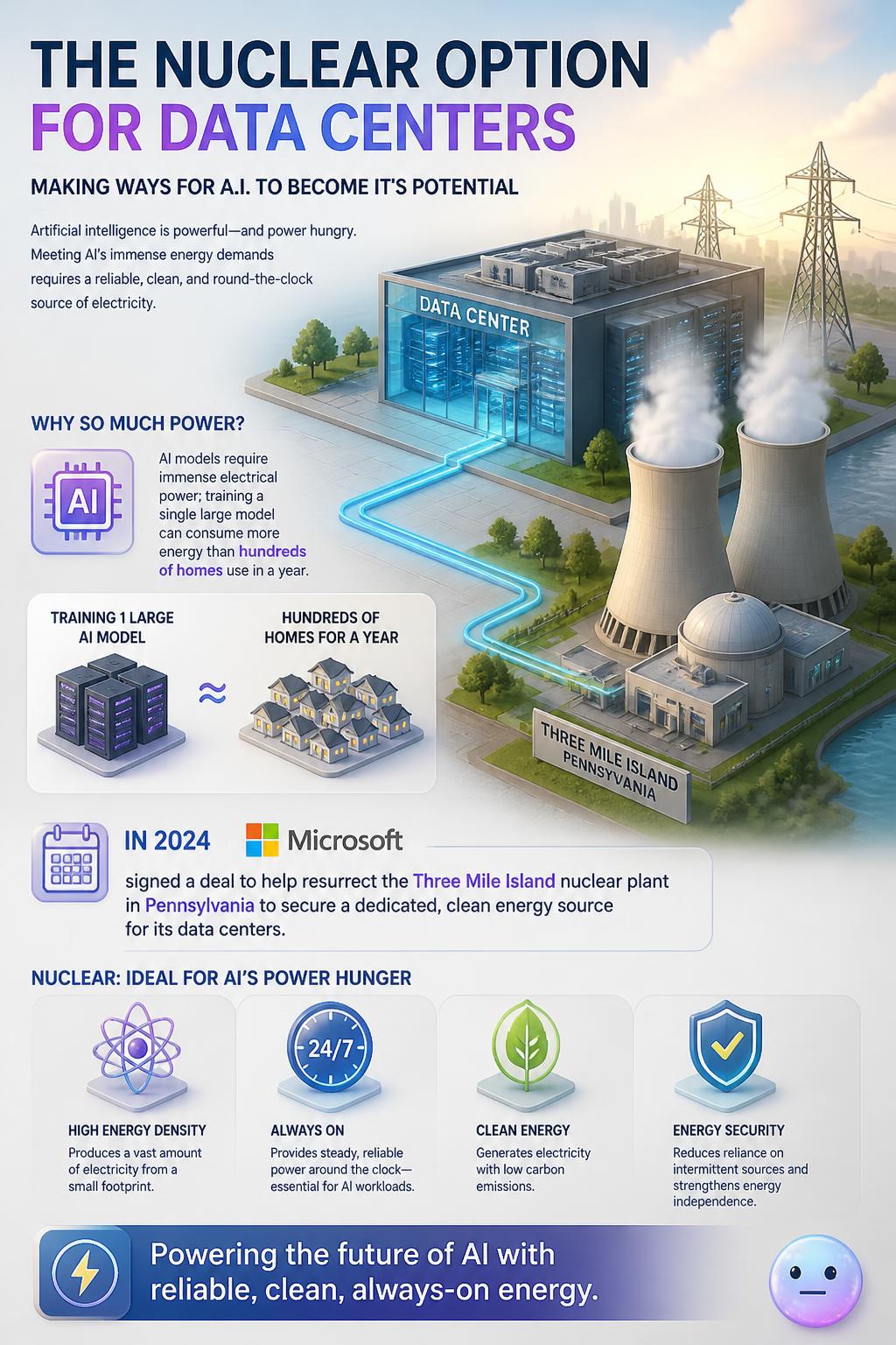 The nuclear option for data centers