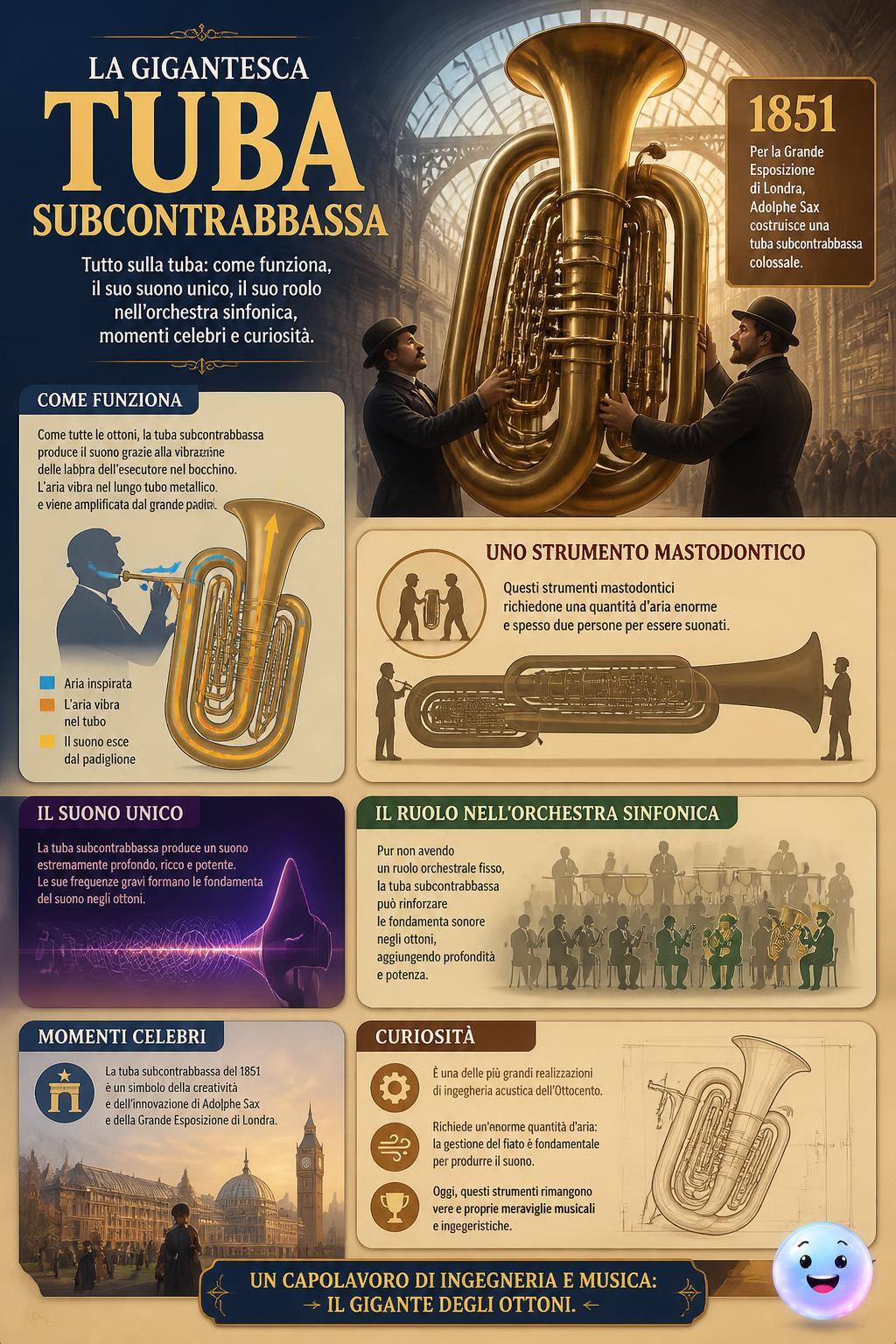 La gigantesca tuba subcontrabbassa