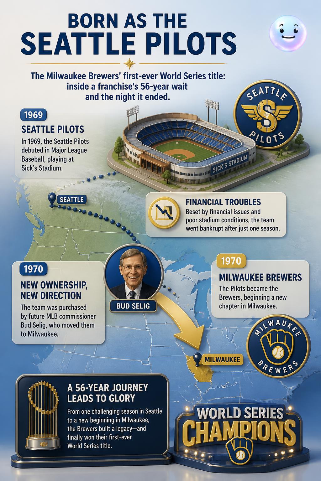Born as the Seattle Pilots