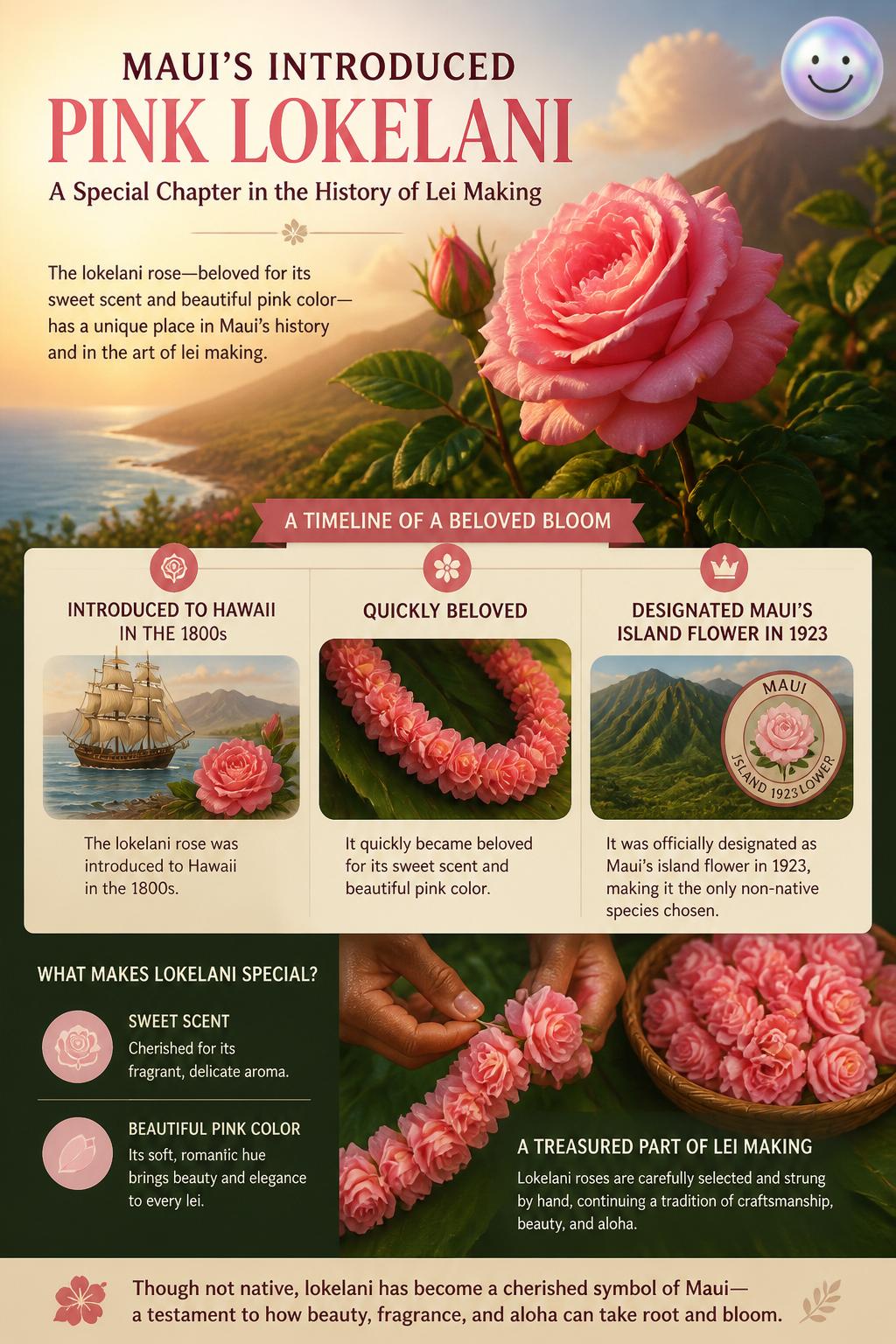 Maui's introduced pink lokelani