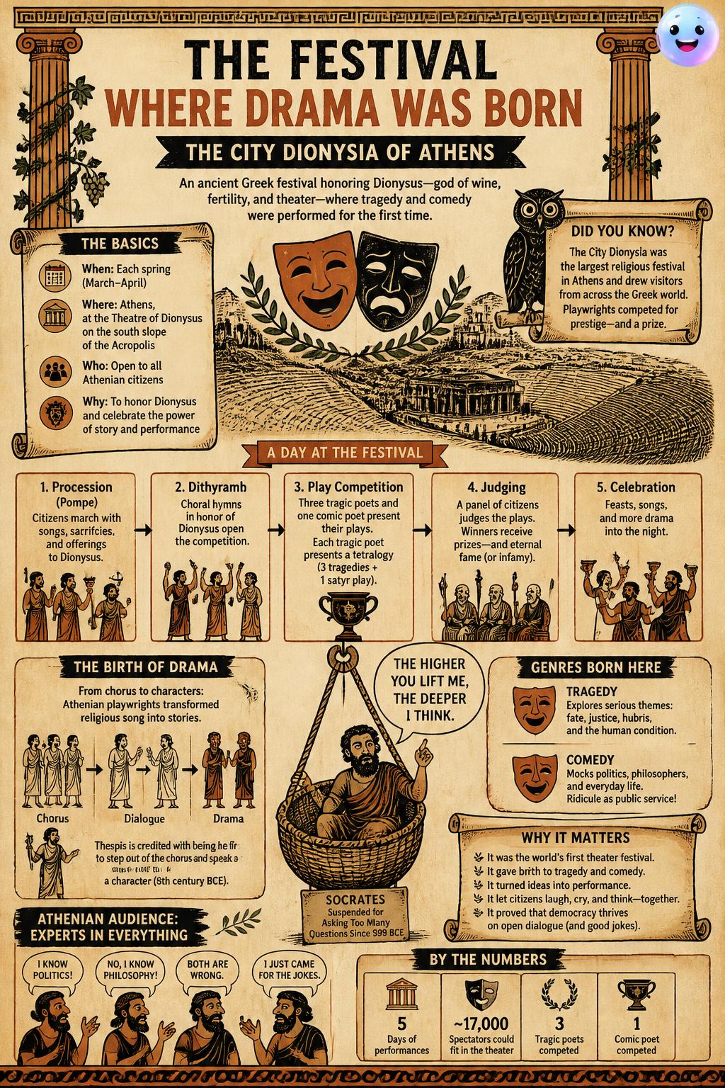The festival where drama was born