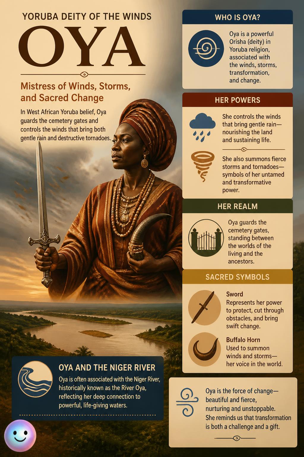 The Yoruba deity of the winds