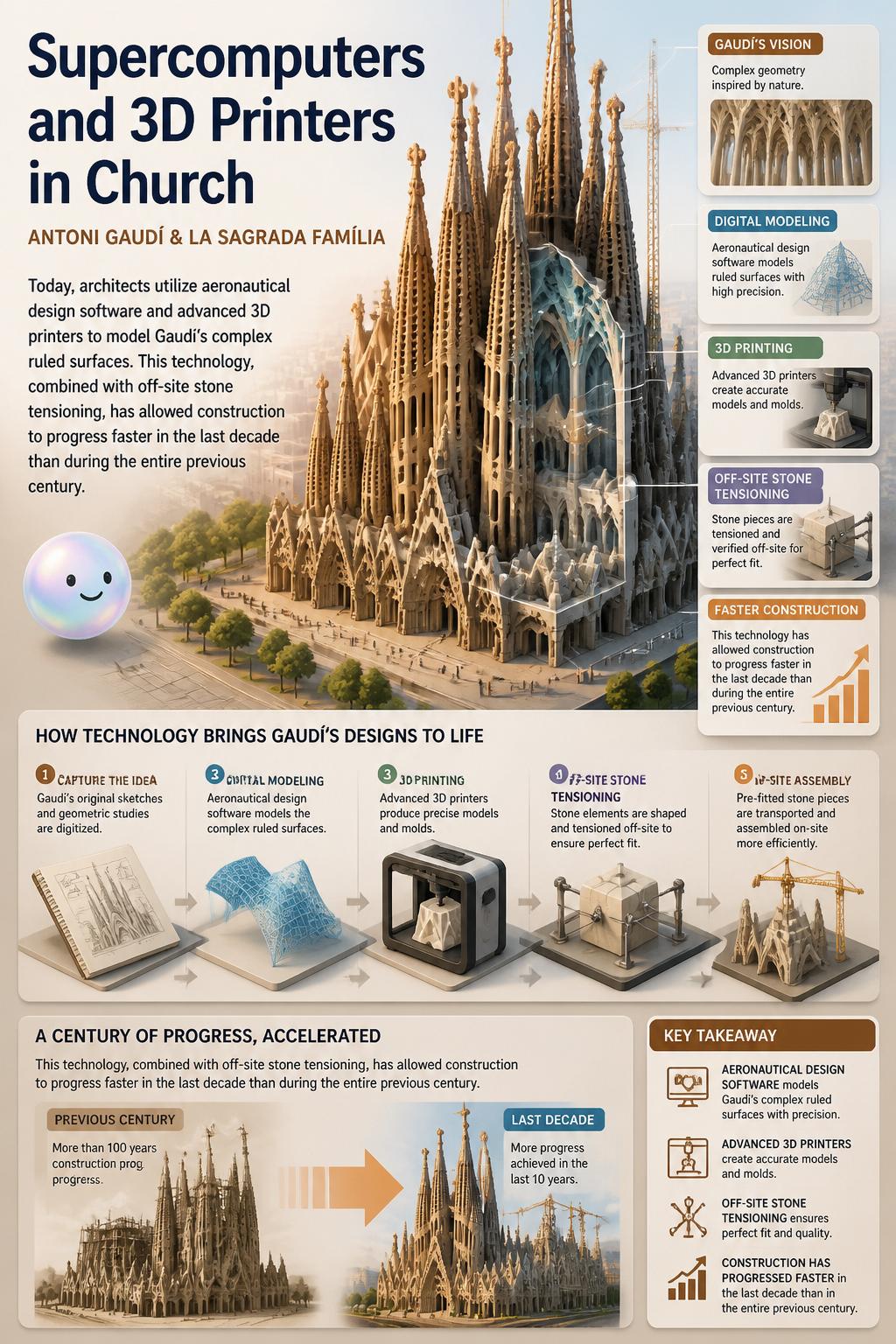 Supercomputers and 3D printers in church