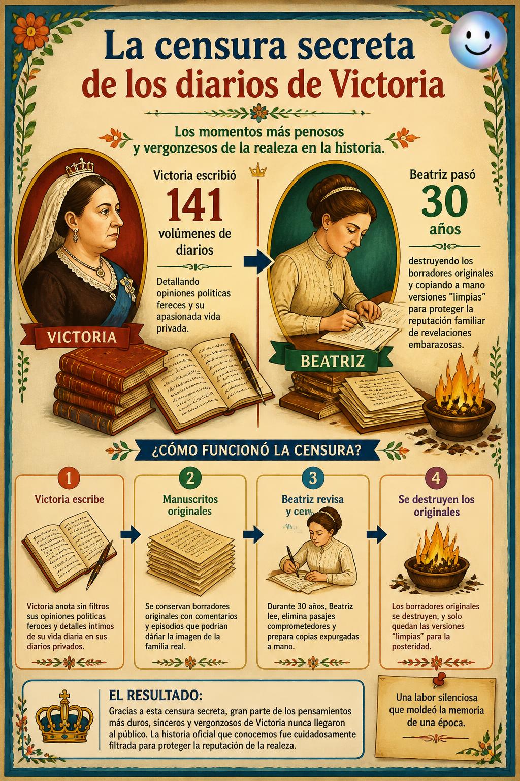 La censura secreta de los diarios de Victoria