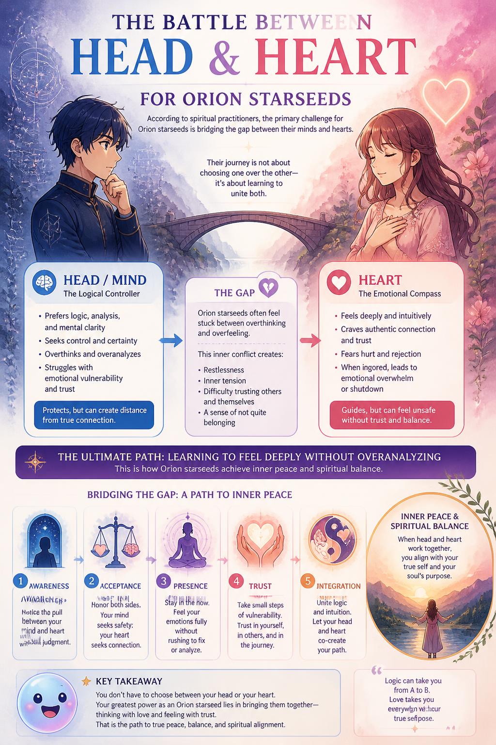 The battle between head and heart