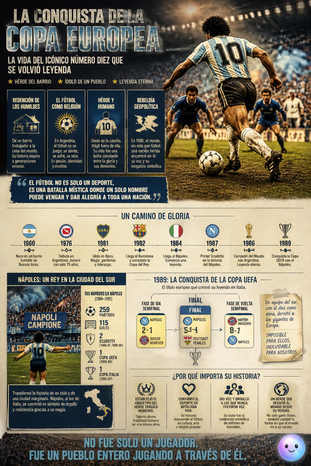 La conquista de la copa europea