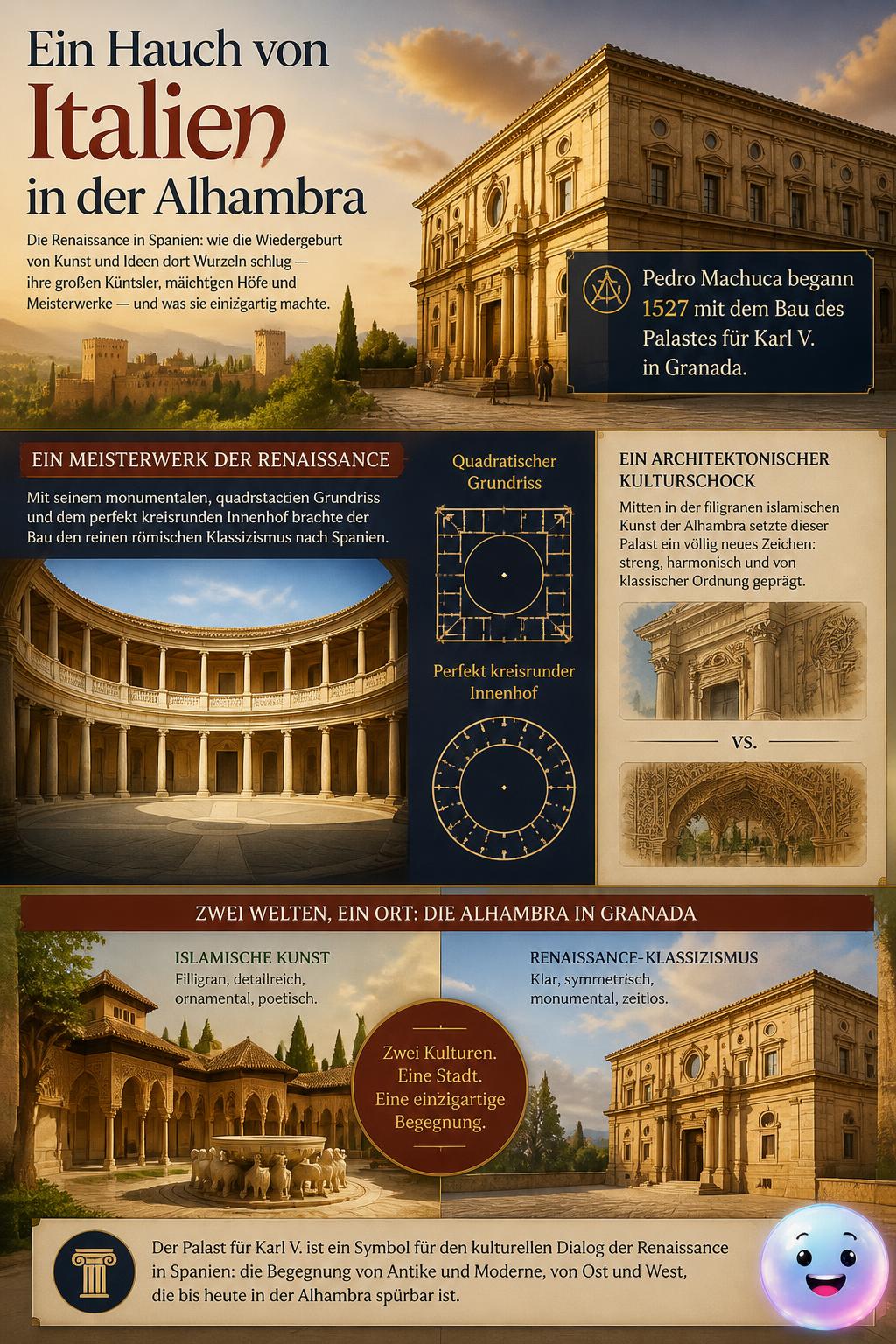 Ein Hauch von Italien in der Alhambra