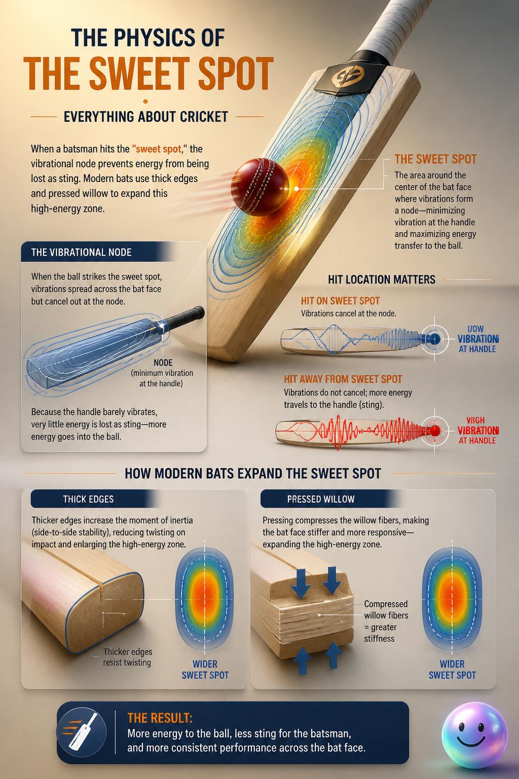 The physics of the sweet spot