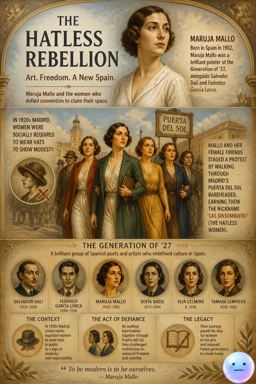 The hatless rebellion