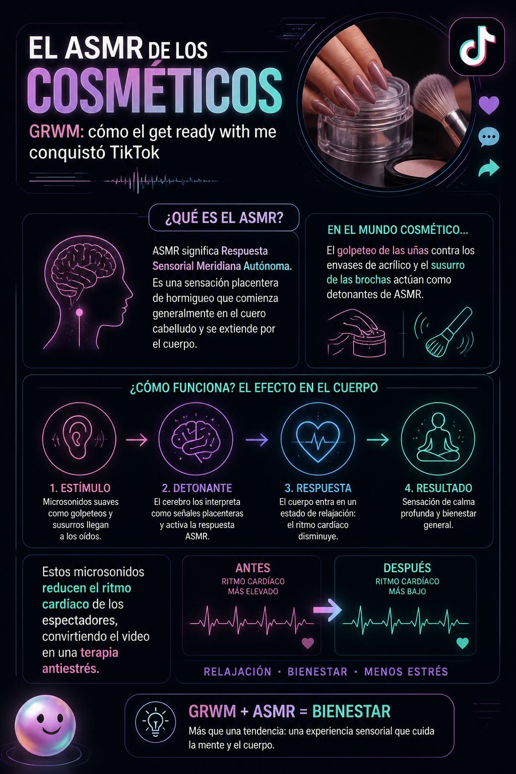 El ASMR de los cosméticos