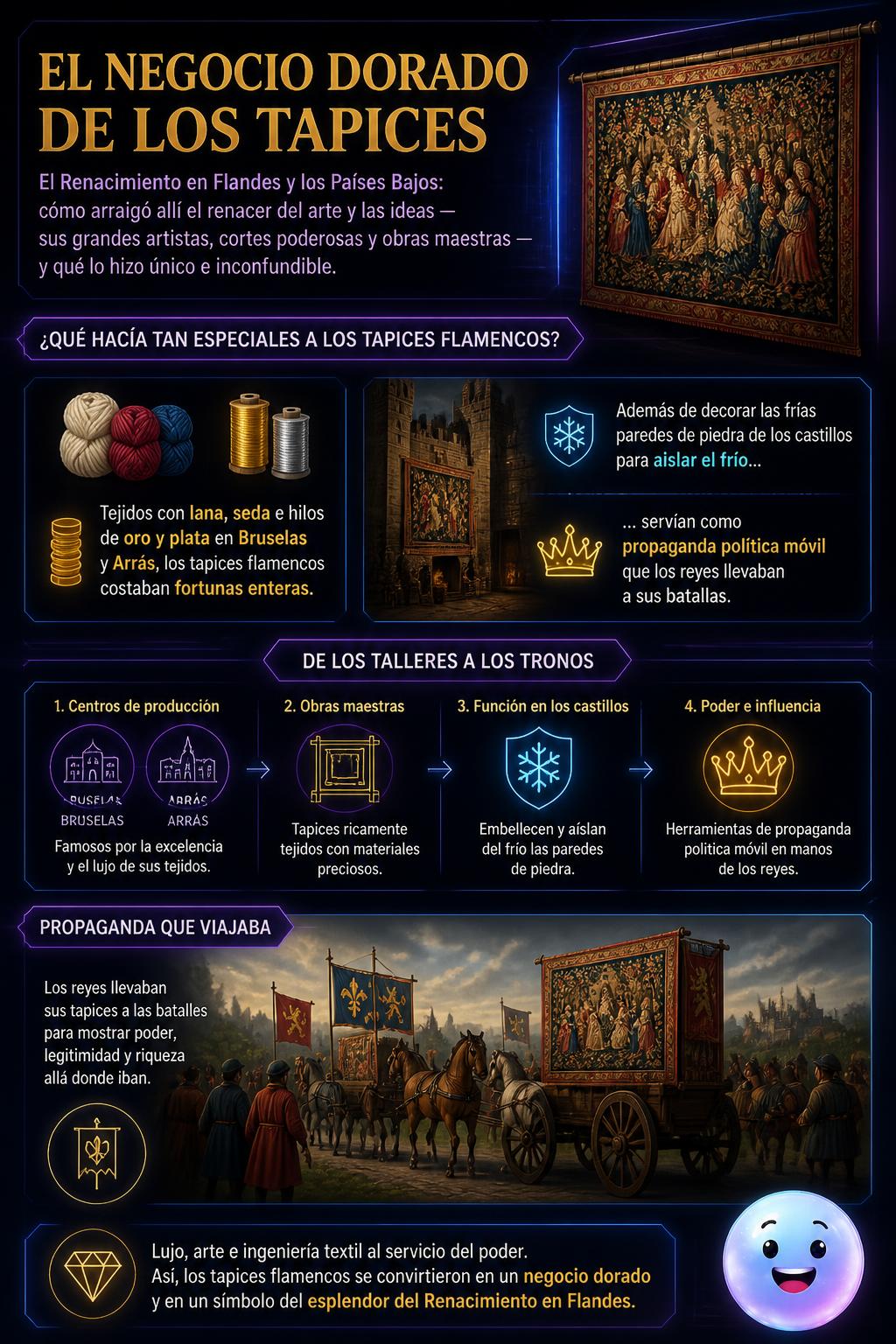 El negocio dorado de los tapices