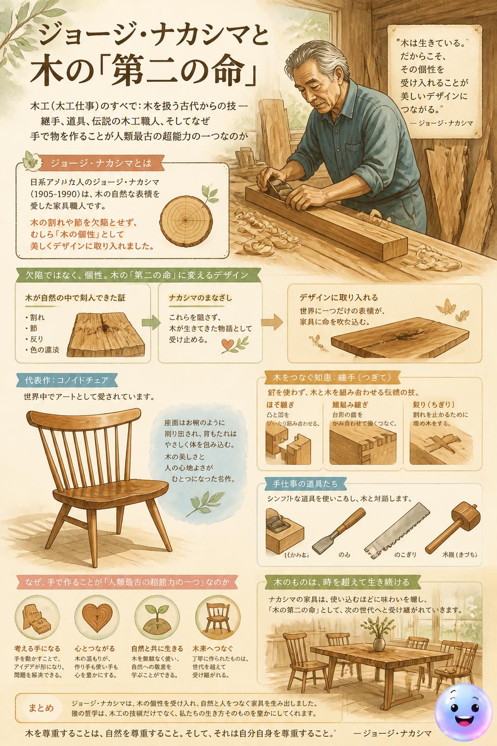ジョージ・ナカシマと木の「第二の命」