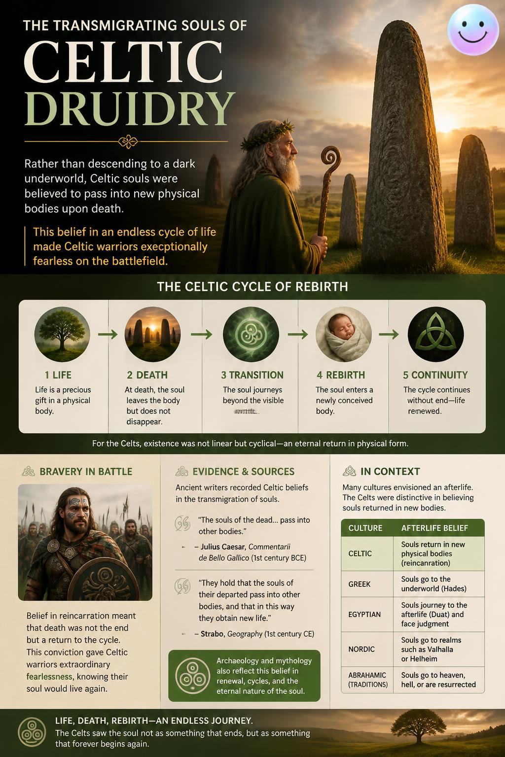 The transmigrating souls of Celtic Druidry