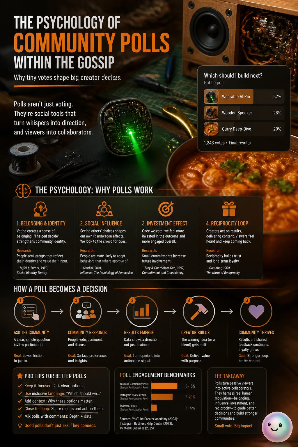 The psychology of community polls