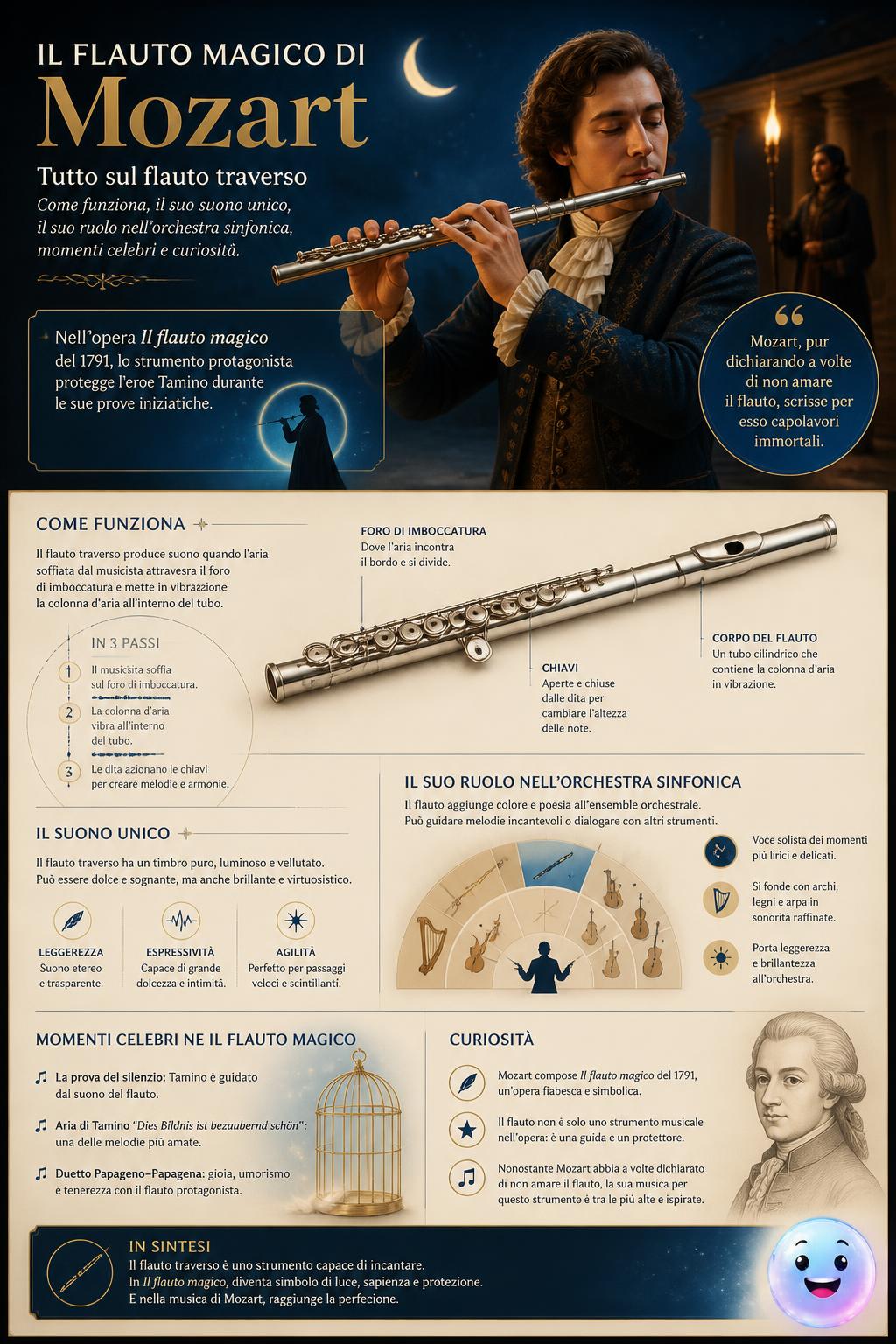 Il flauto magico di Mozart
