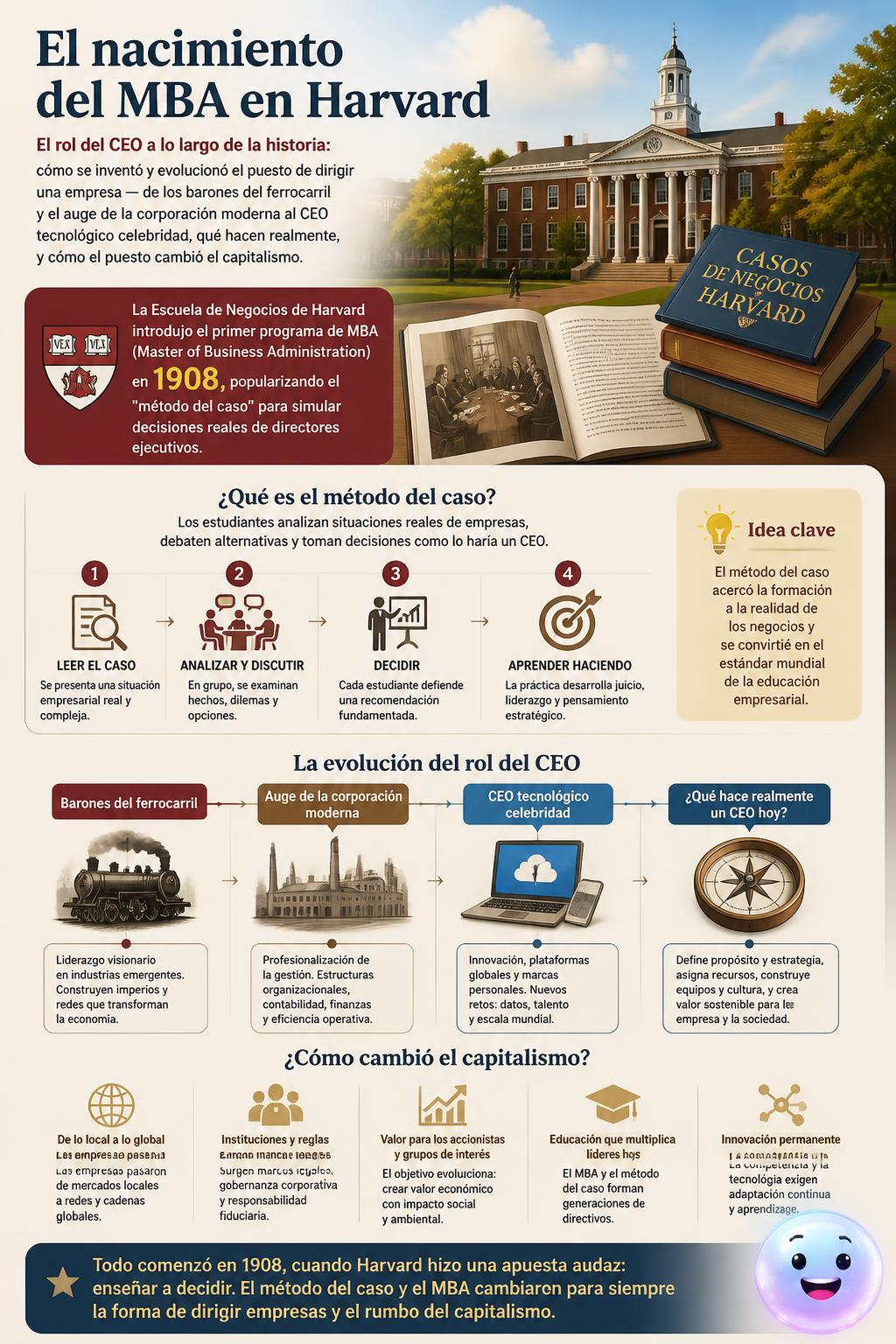 El nacimiento del MBA en Harvard