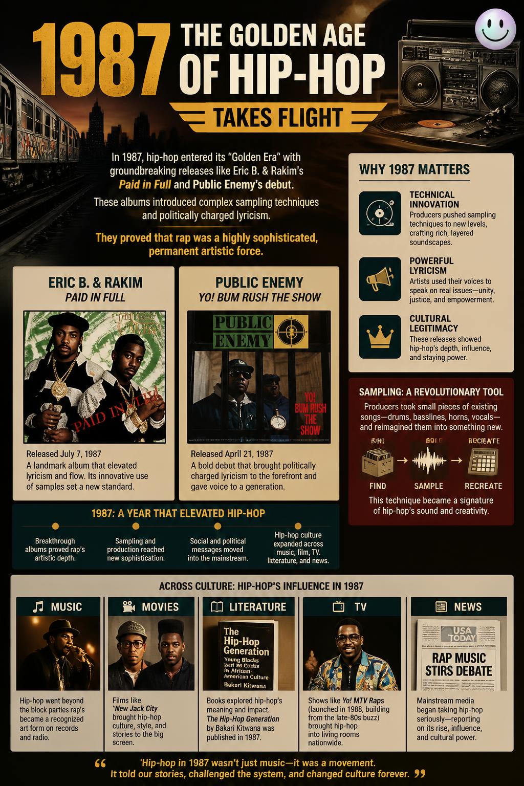 The golden age of hip-hop takes flight
