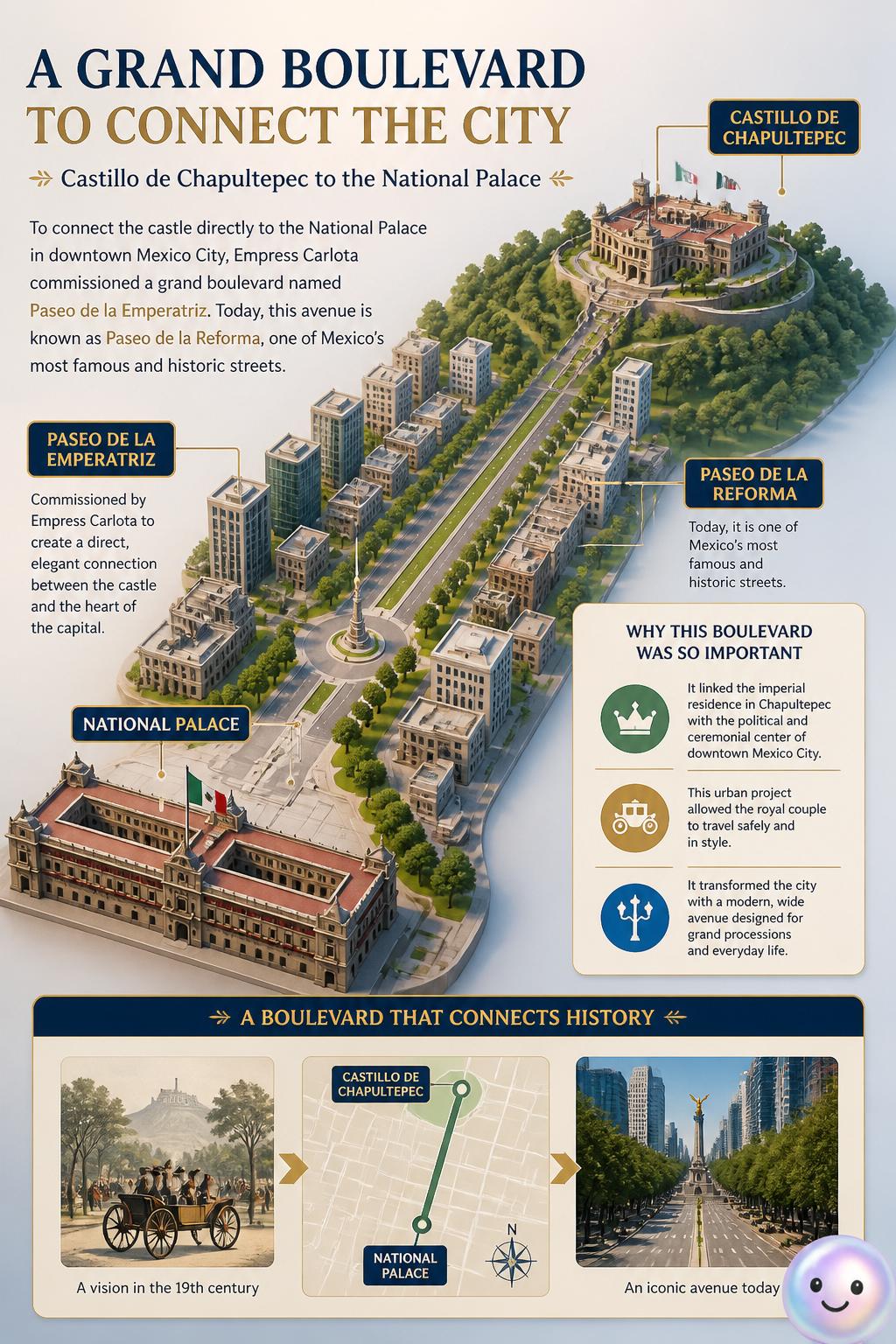 A grand boulevard to connect the city