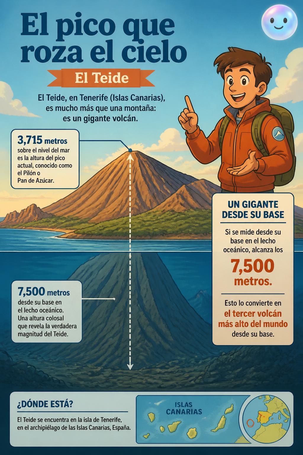 El pico que roza el cielo